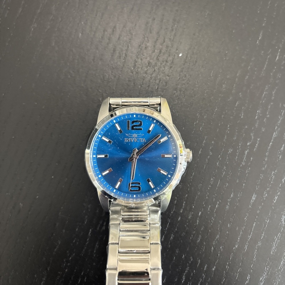 Invicta Celestial 48490 Stellar Mesh 43mm Blue Dial SS Mesh Bracelet Quartz